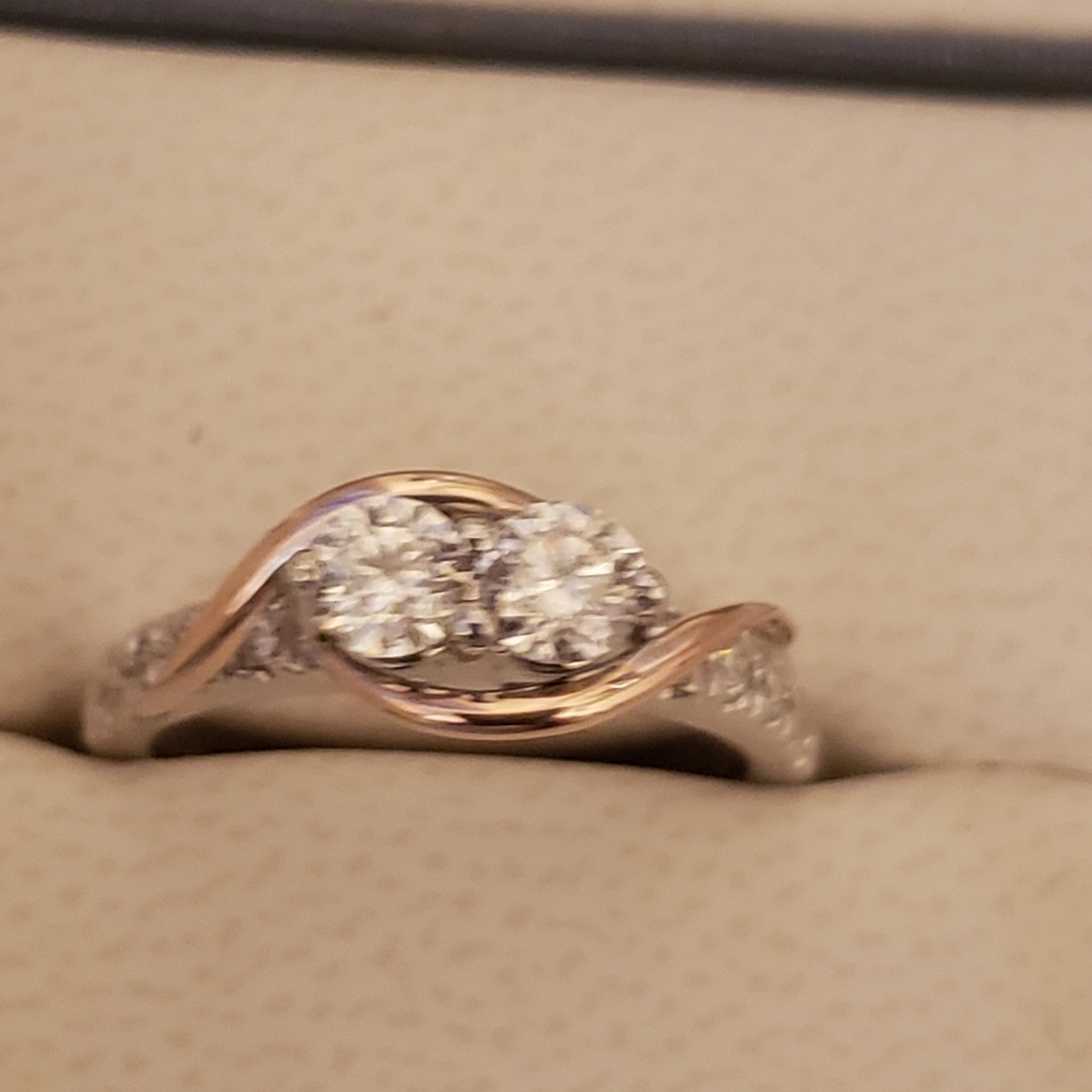 1ct Ever Us diamond engagement ring